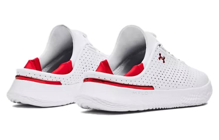 Under Armour Ua Flow Slipspeed White Red — фото 5