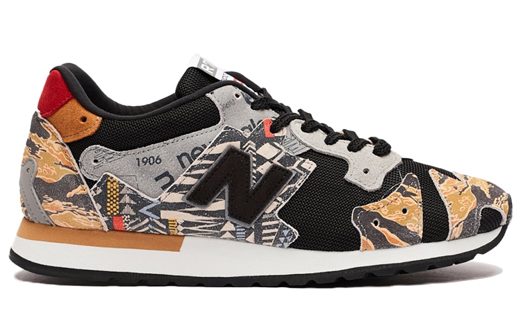 New Balance SNS x New Balance 770 Low Black Grey Yellow — фото 1