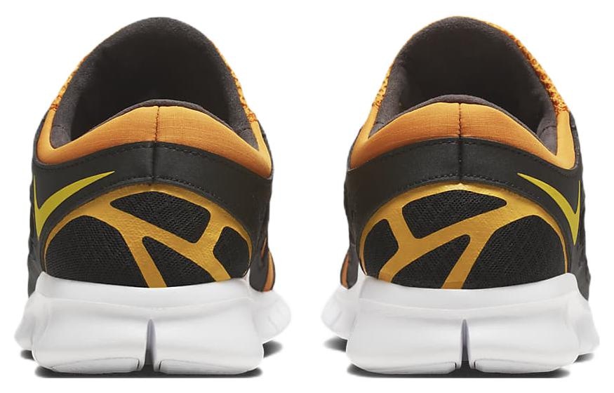Nike Free RN 2 Yellow Black — фото 4