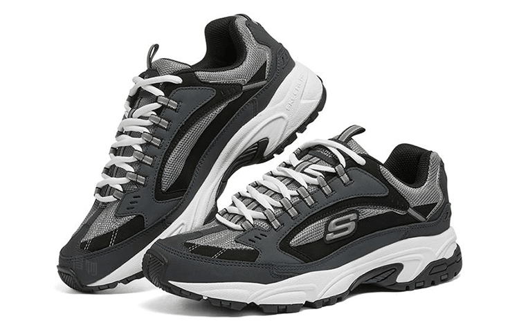 Skechers Stamina Blue Black — фото 2