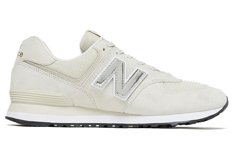 New Balance 574 Ivory White — фото 1