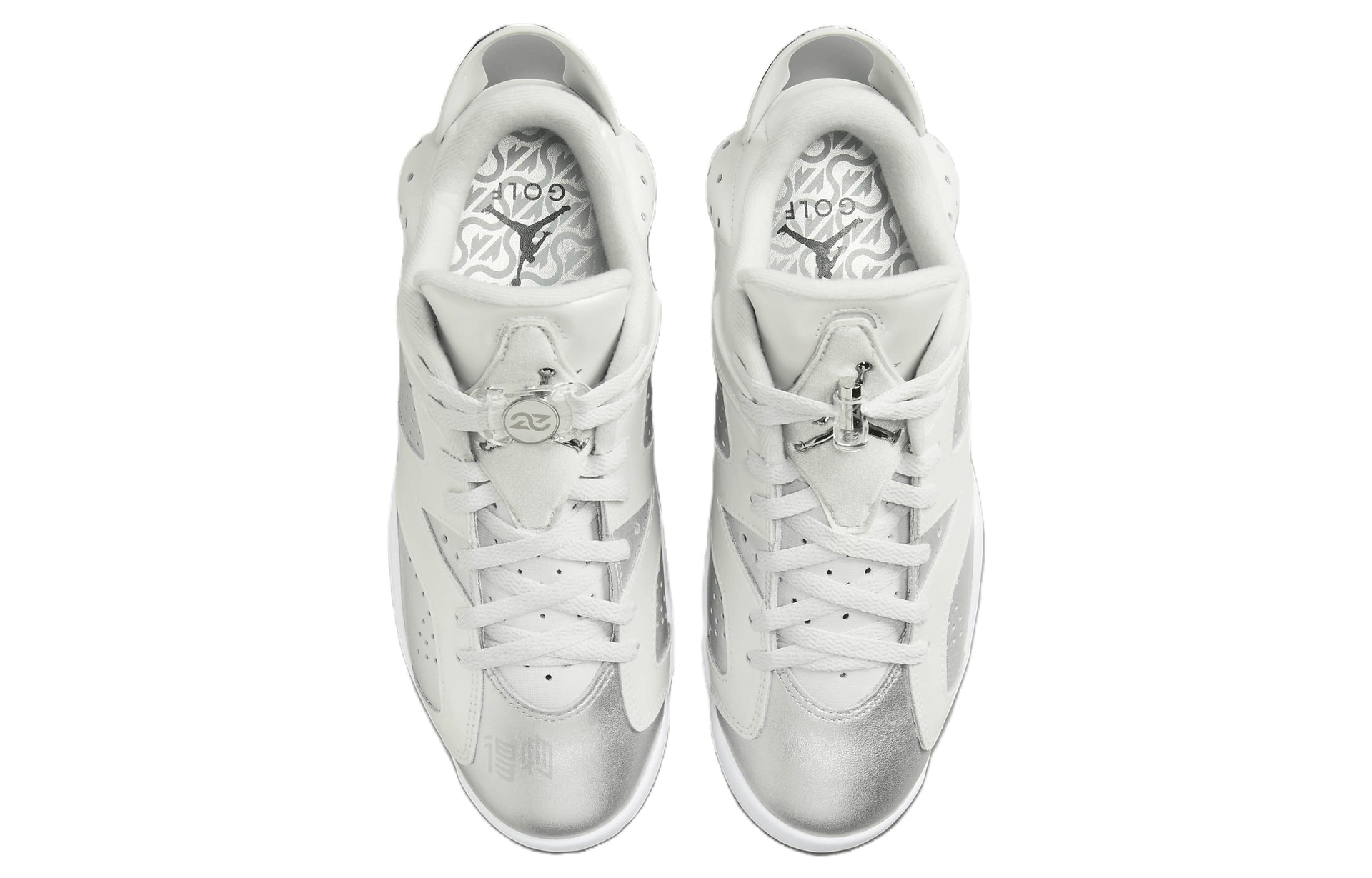 Jordan Air Jordan 6 Golf Silver — фото 3