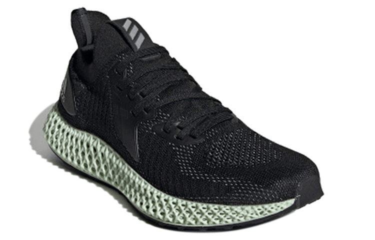 Adidas Alphaedge 4D Black Green — фото 1