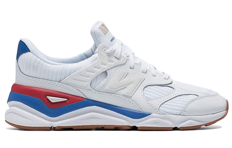 New Balance X-90 White Blue Red — фото 1