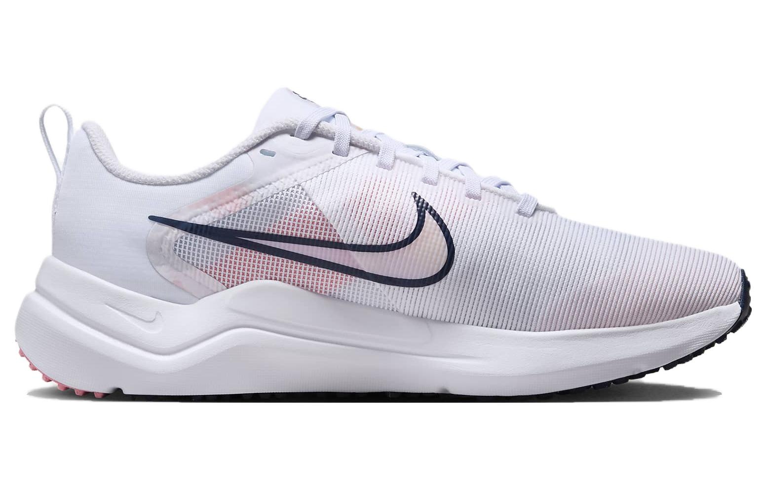 Nike Downshifter 12 White Pink — фото 1