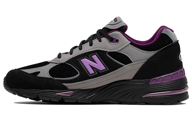 New Balance 991 Black Grey Purple