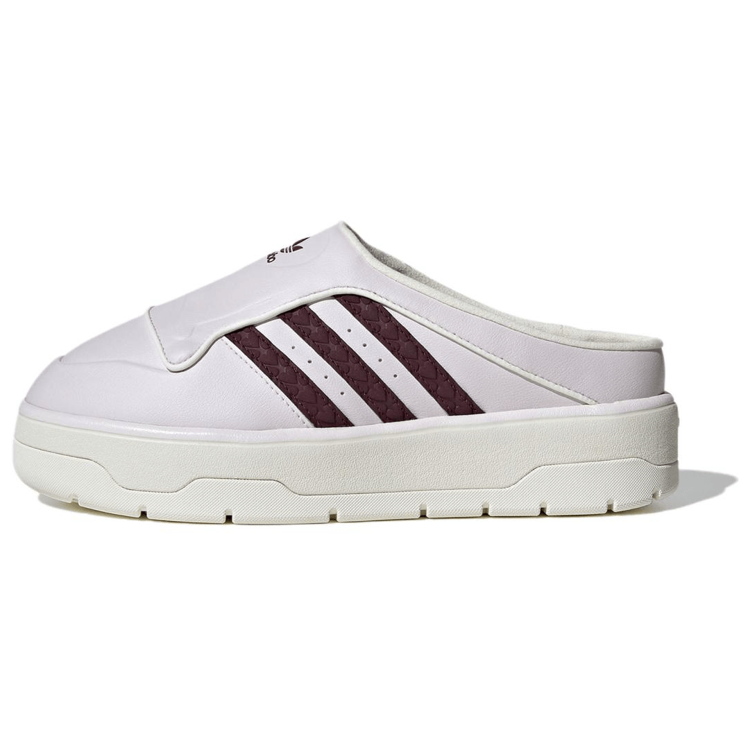 Adidas Rivalry Slides White Black