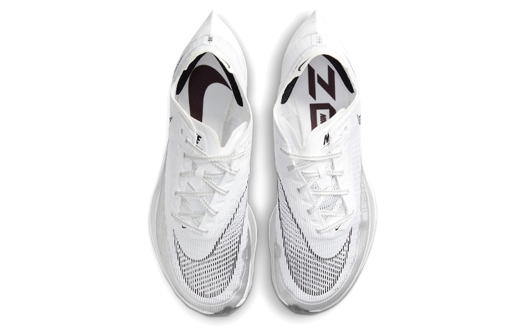 Nike ZoomX Vaporfly Next% 2 White Grey — фото 3