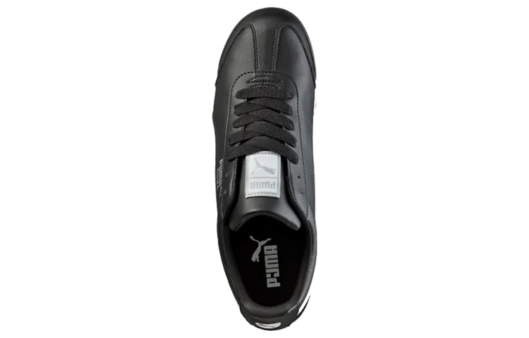 Puma Roma Basic Black White — фото 2