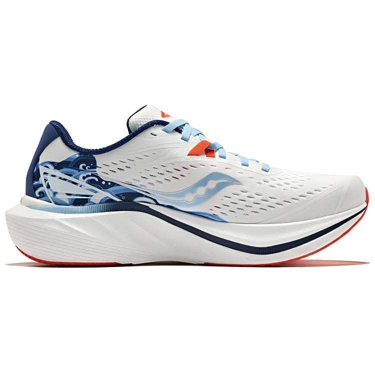 Saucony SLAY 2 White Blue — фото 1