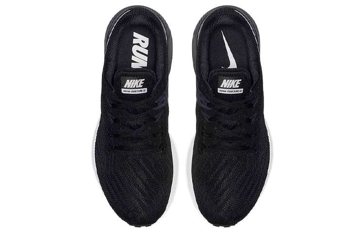Nike Zoom Structure Black White — фото 3