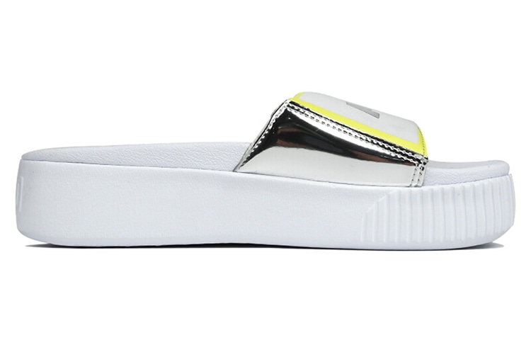 Puma Platform Slide White — фото 1