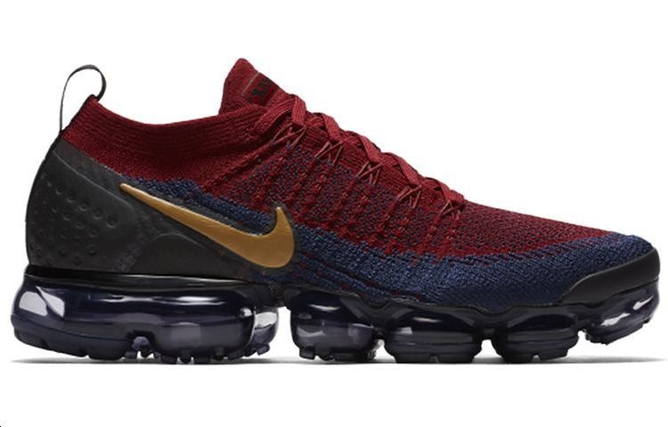 Nike VaporMax Flyknit 2 Black Red — фото 1
