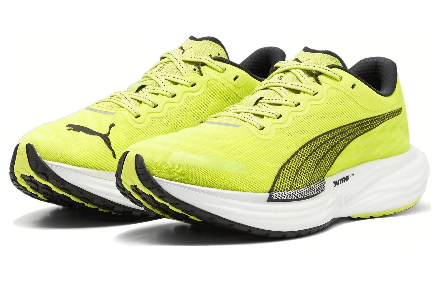 Puma Deviate NITRO 2 Yellow Black — фото 2