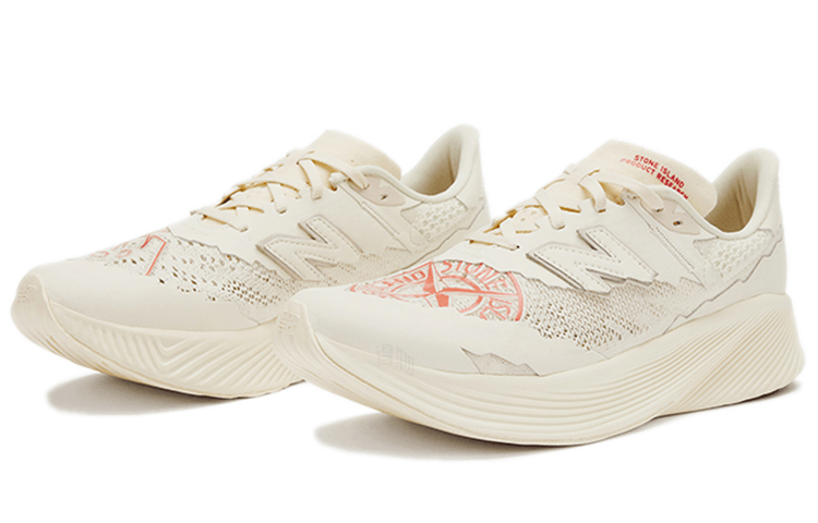 New Balance Stone Island x New Balance RC Elite V2 White Red — фото 2