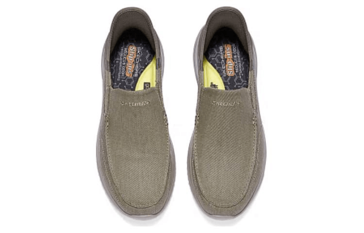 Skechers Slip-Ins Khaki — фото 3
