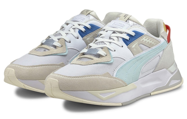 Puma Mirage Low White Grey Blue — фото 2