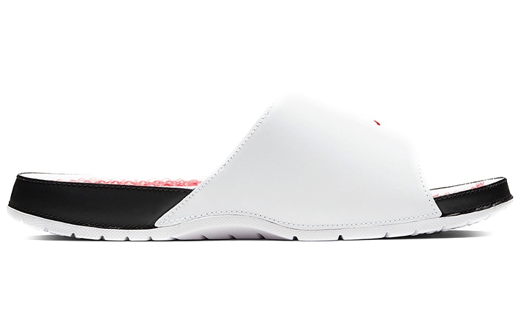 Jordan Hydro 5 Retro Slide White Red — фото 1