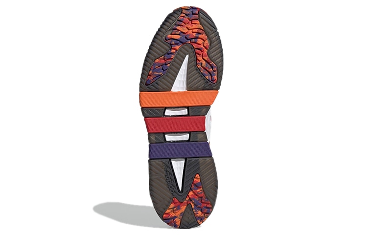 Adidas Niteball White Purple Orange — фото 5