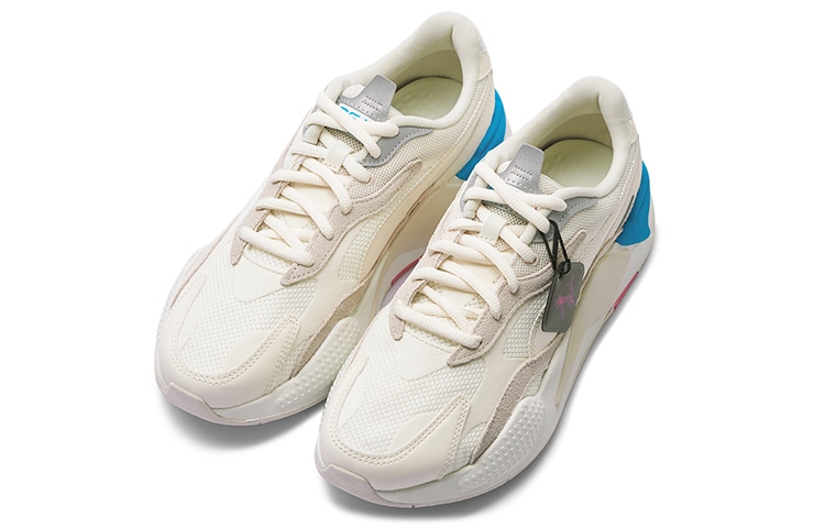 Puma RS-X Puzzle White Blue — фото 2