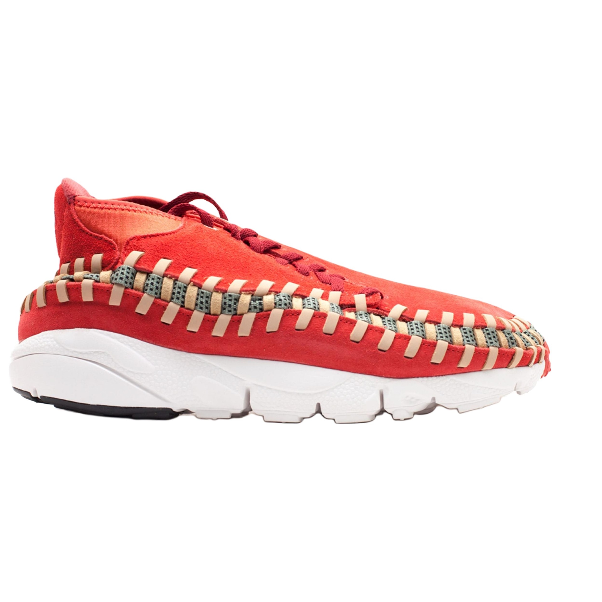 Nike Footscape Woven Chukka Knit Red — фото 1