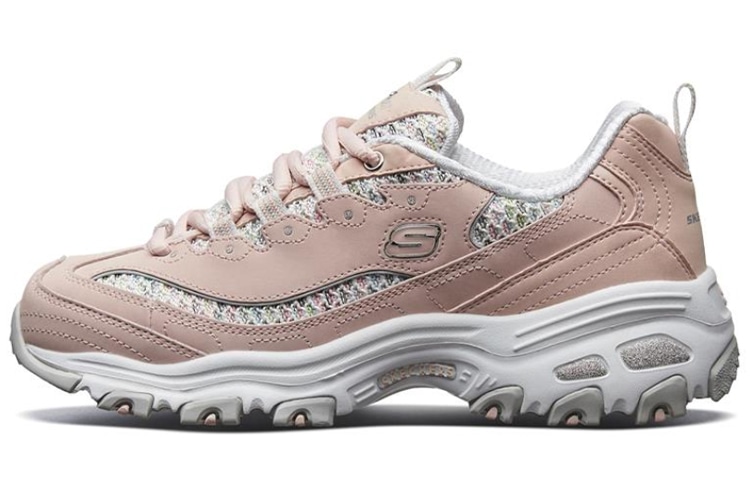 Skechers D'lites 1.0 Light Pink White