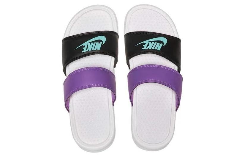 Nike Benassi Duo Ultra Black Purple — фото 2