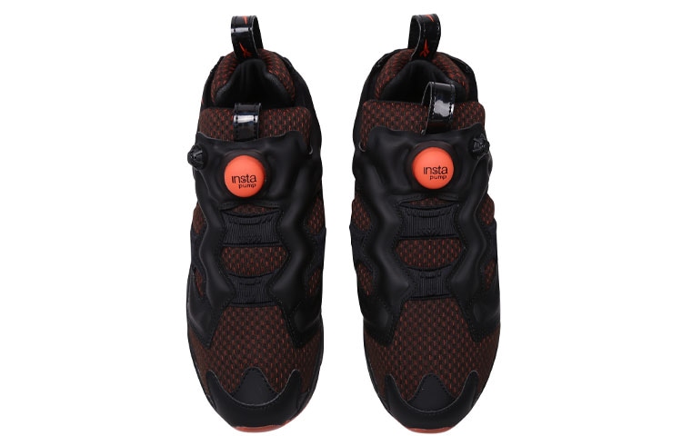 Reebok Instapump Fury Black Orange — фото 3
