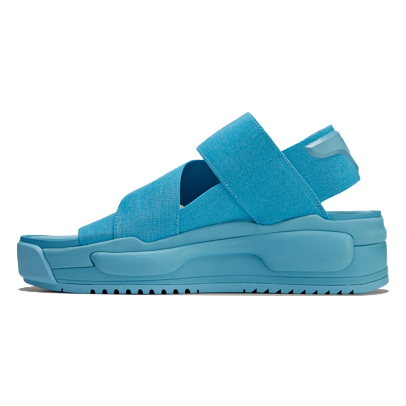 Y-3 Cross Strap Slides Blue
