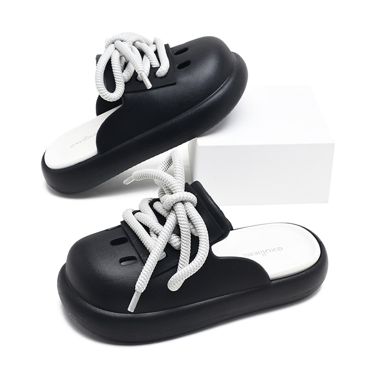 Exull Q Summer Slide Black White — фото 1