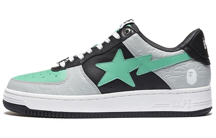Кроссовки A BATHING APE STA Green Black Grey