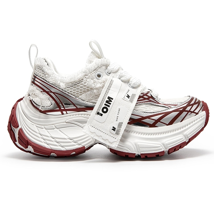 MIO Retro Dad Shoes White/Red — фото 2