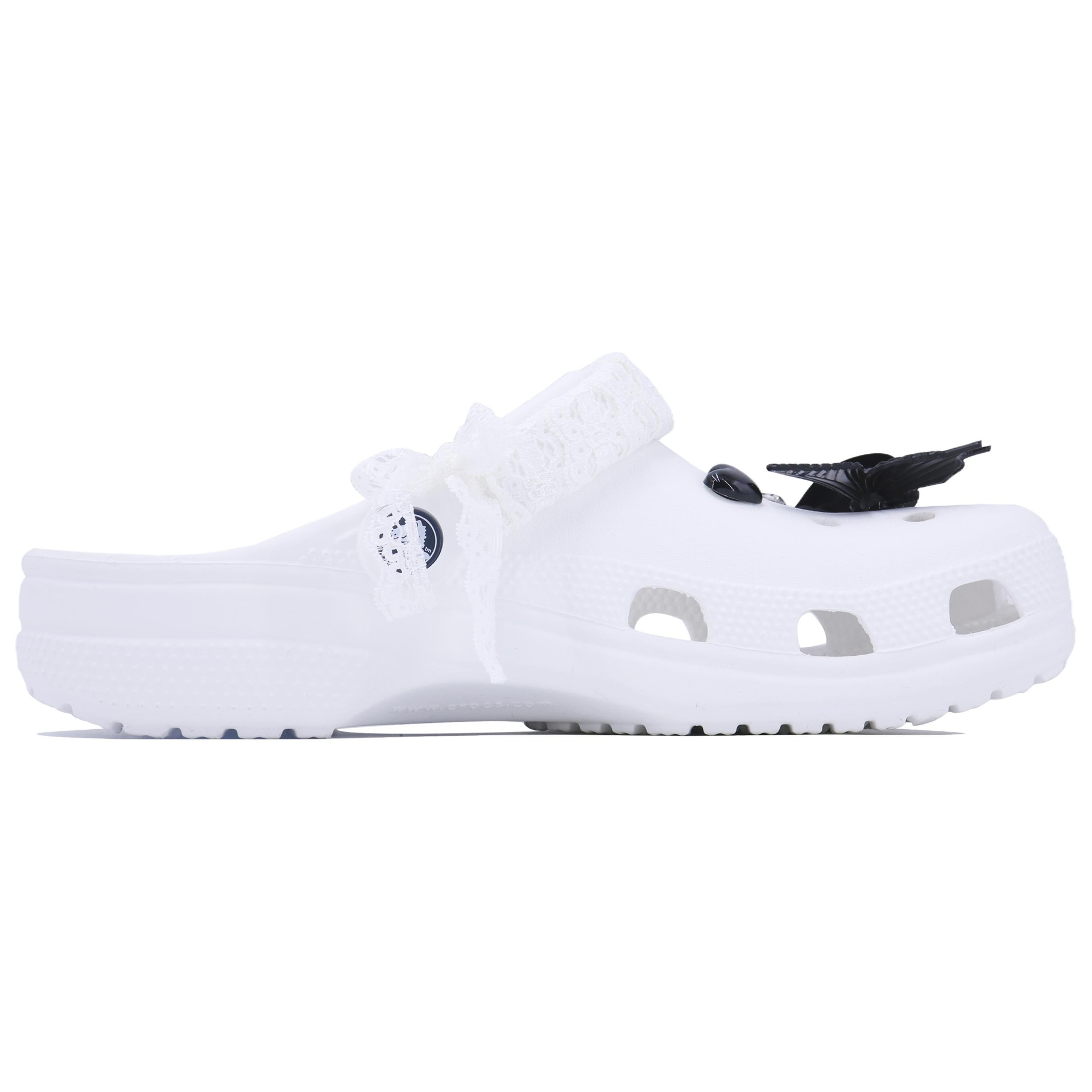 Crocs Classic Clog White Black — фото 1