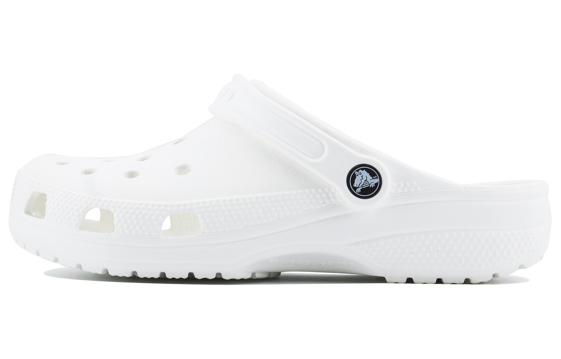 Crocs Classic Clog White Black — фото 7