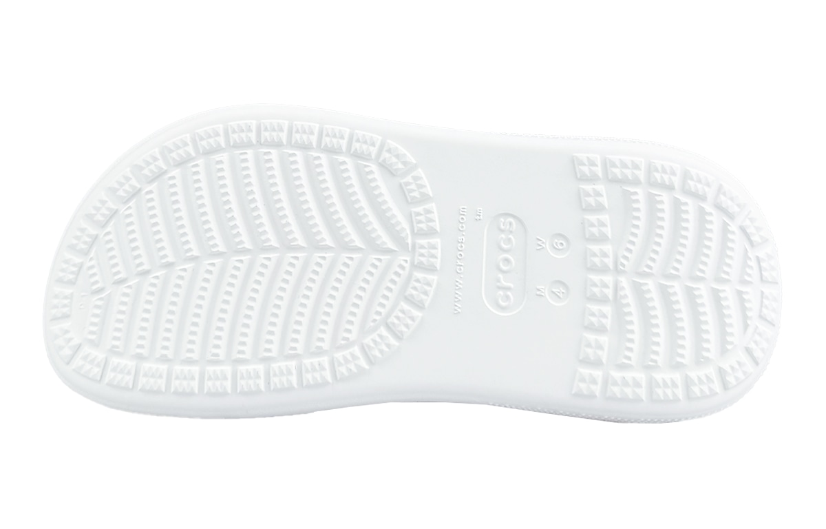 Crocs Classic Clog White Red — фото 5