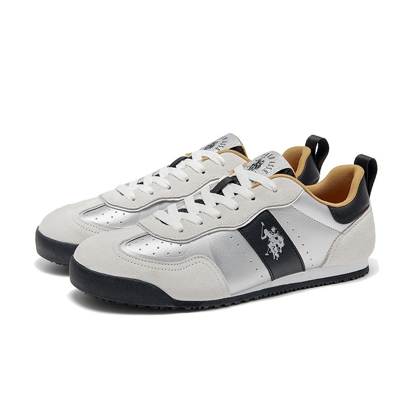 U.S. Polo Assn. Low Top Sneakers Black Beige — фото 1