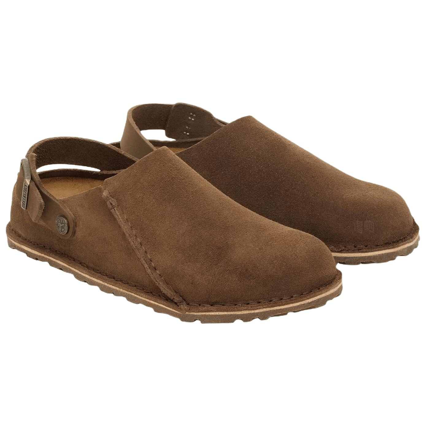 Birkenstock Lutry Premium Suede Brown Wide — фото 2