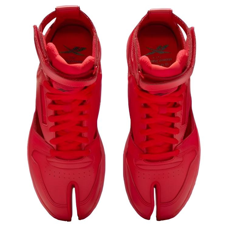 Maison Margiela Reebok x Maison Margiela Classic Leather Tabi High Red — фото 4