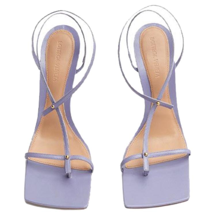 Bottega Veneta Stretch Sandals Purple — фото 2