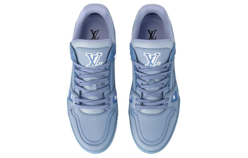 Louis Vuitton Trainer Low Blue — фото 3
