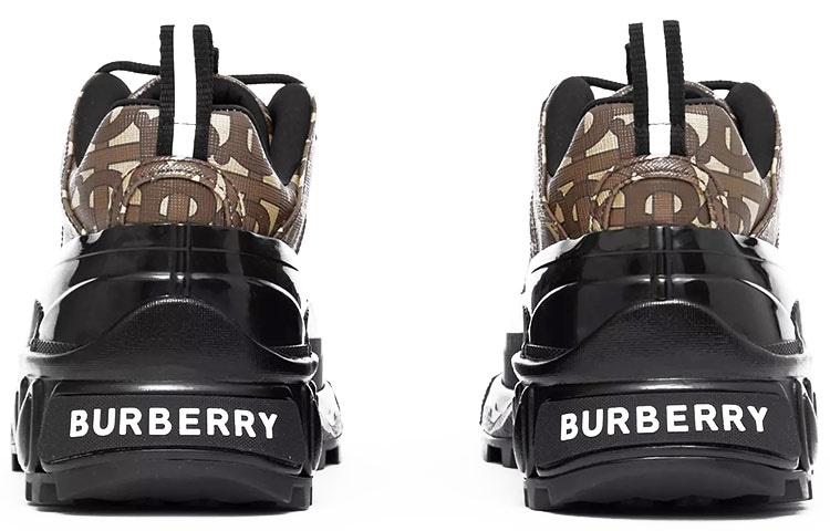 Burberry Arthur Low Black Brown — фото 2