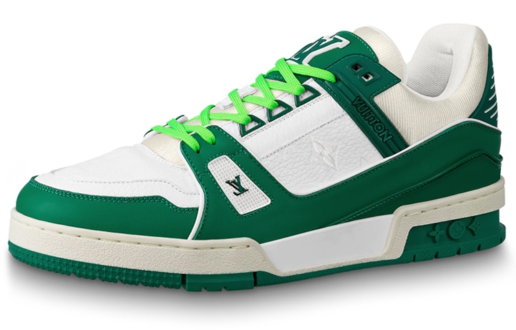 Кроссовки Louis Vuitton Trainer Green