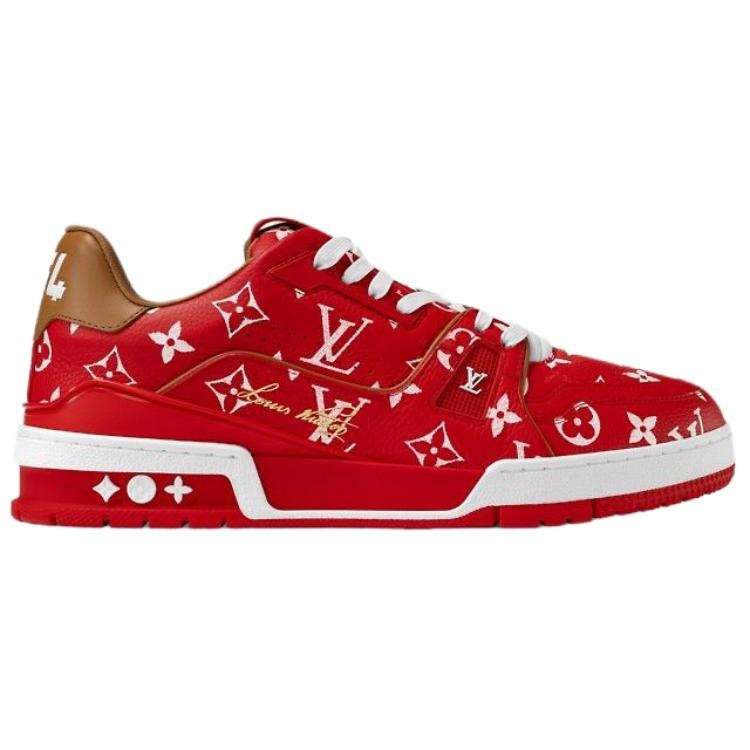 Louis Vuitton Trainer Red — фото 1