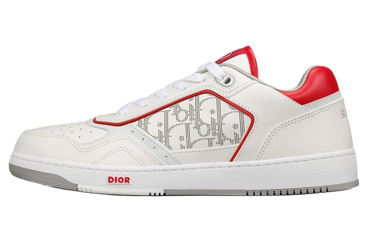 Кроссовки Dior B27 White Red