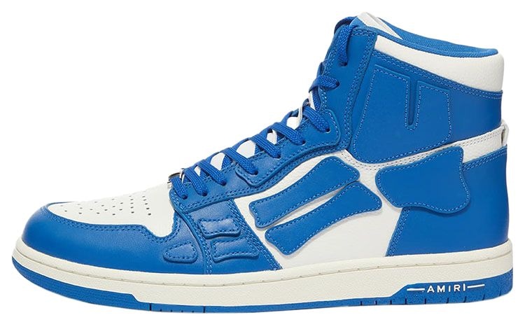 Кроссовки AMIRI Skel-Top Hi Blue White