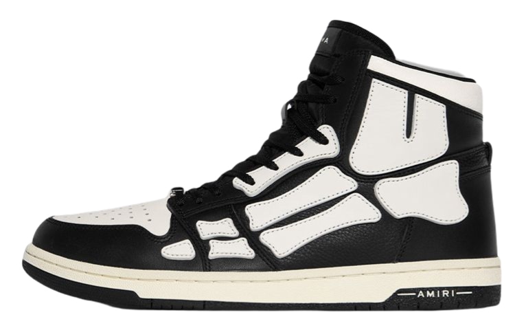 Кроссовки AMIRI Skel-Top Hi Black White
