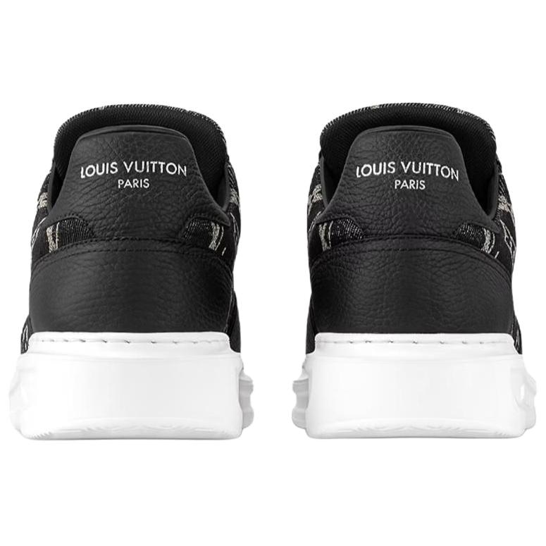 Louis Vuitton Beverly Hills Low Sneakers Black — фото 4