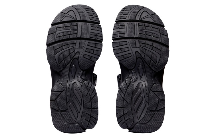 Balenciaga Tourist Sandals Black — фото 6