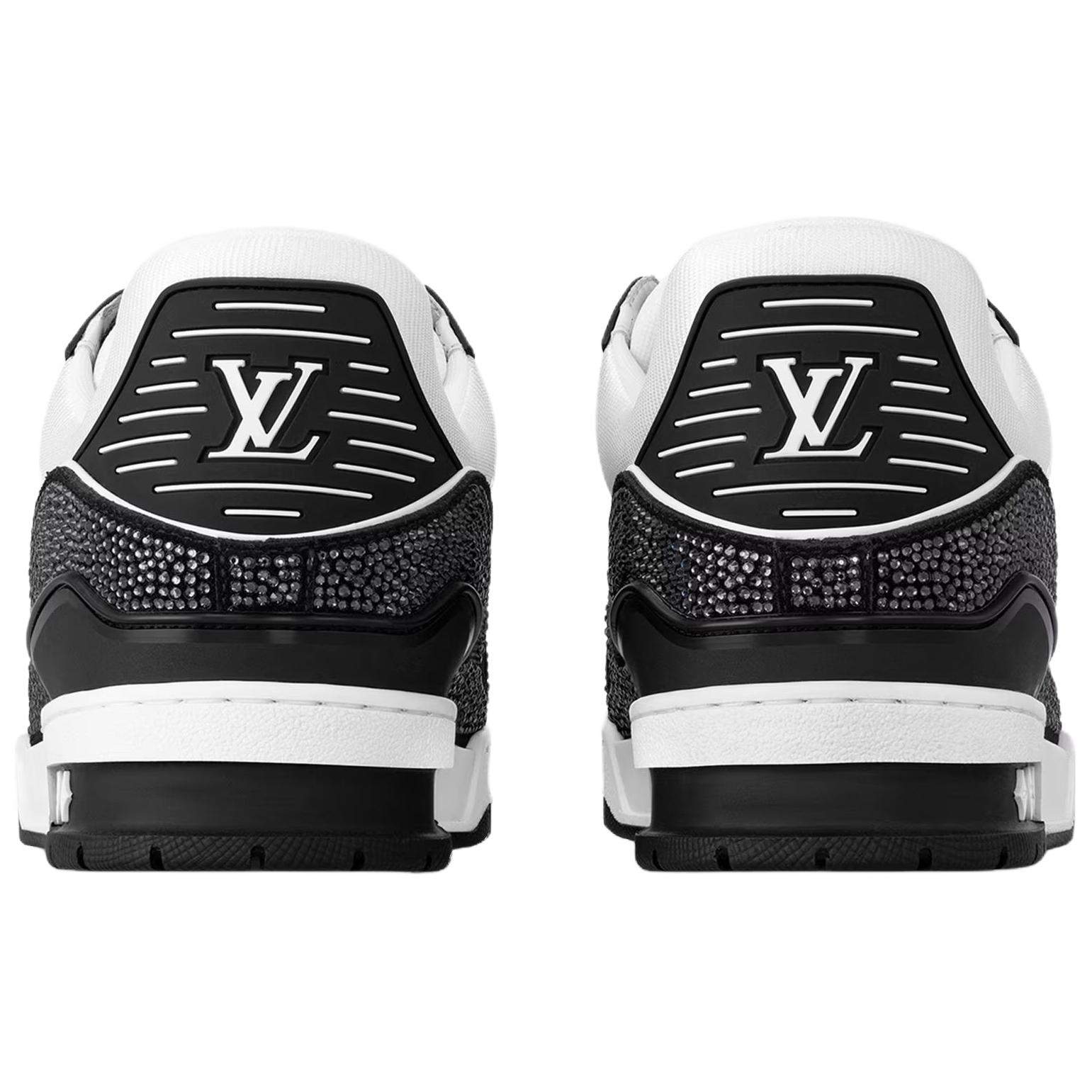 Louis Vuitton Trainer Black White — фото 3