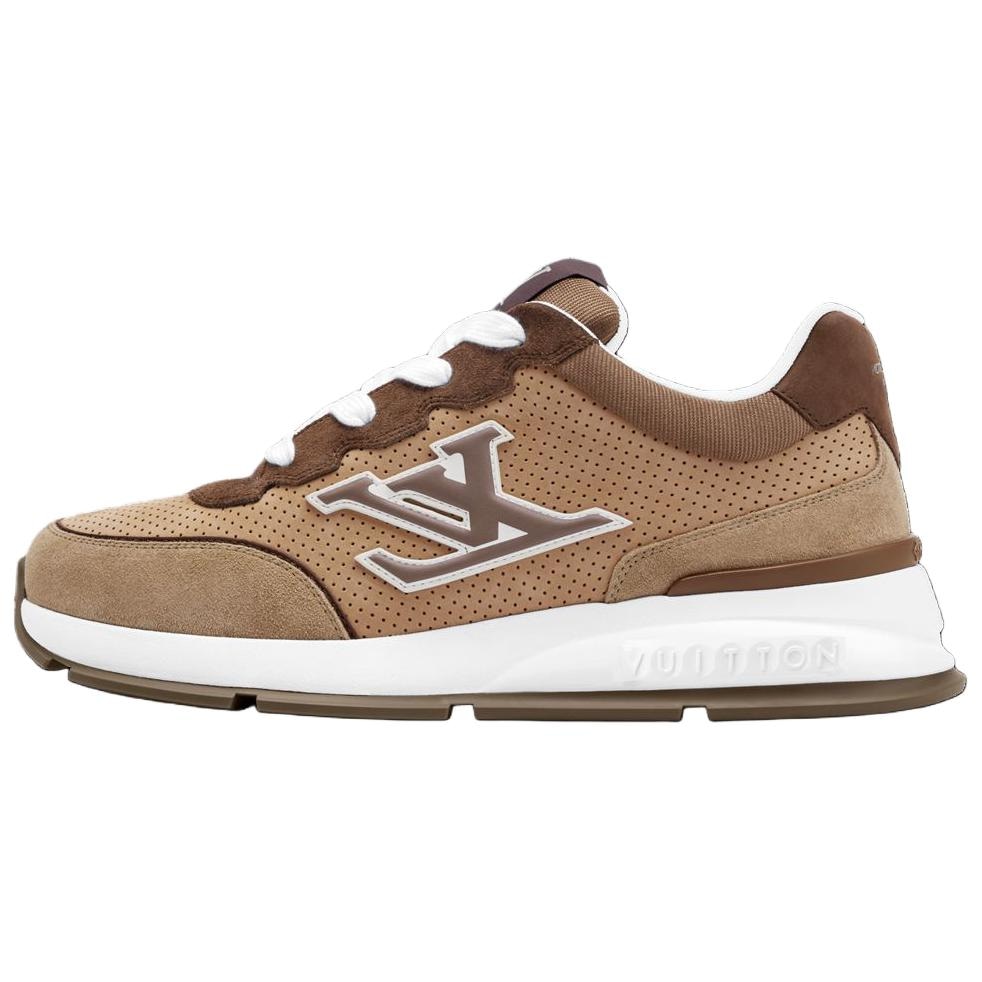 Louis Vuitton Classic Suede Low Top Sneakers Brown